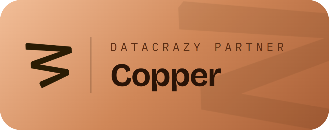 Emblema DataCrazy Partner Copper